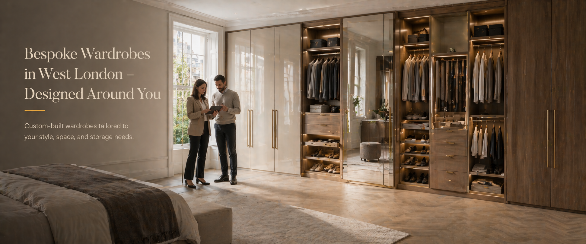 Bespoke Wardrobes in West London – Designed Around You