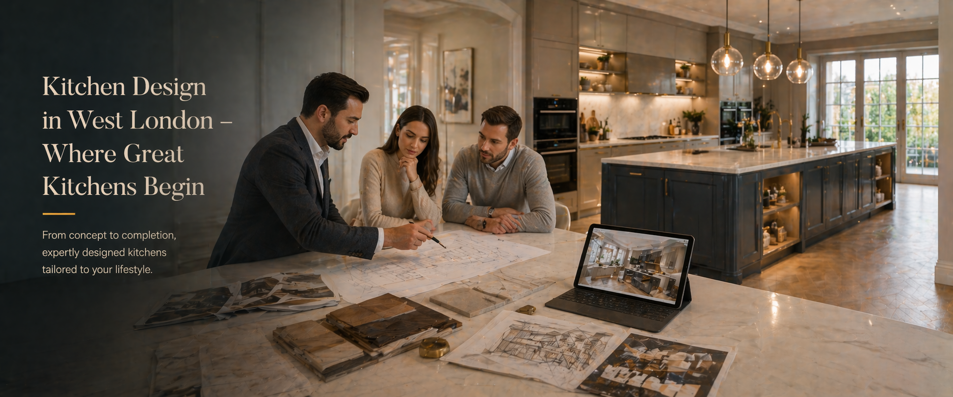 Kitchen Design in West London – Where Great Kitchens Begin